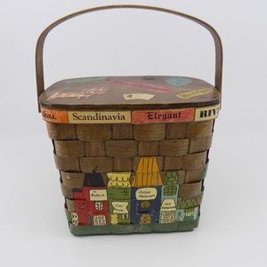 Vintage Caro-Nan 1967 Basket Purse Handbag